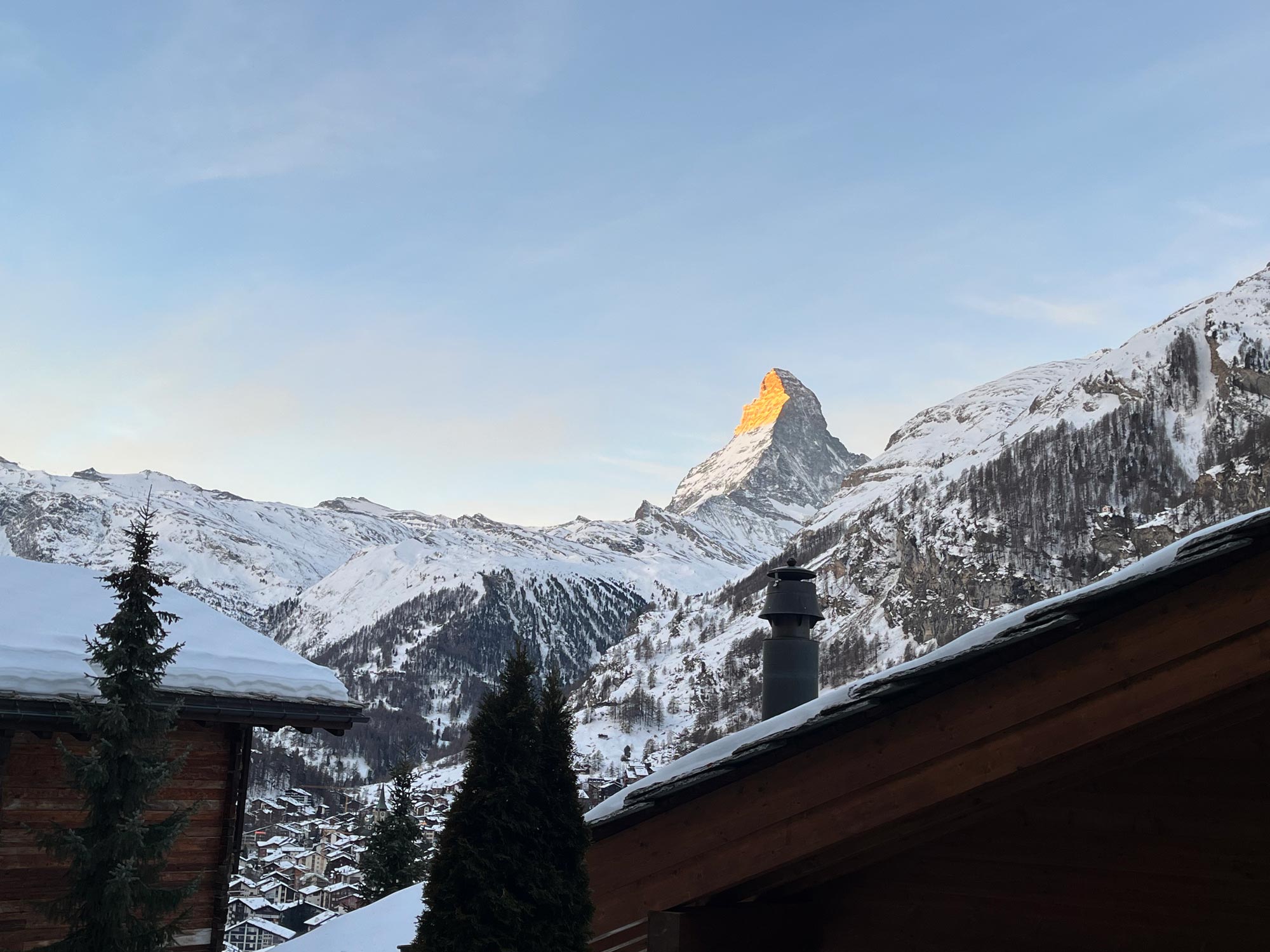 View of mountains
